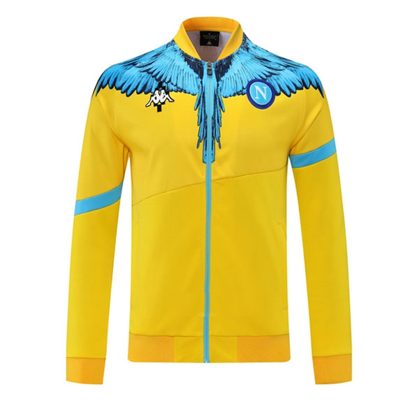 Veste Napoli 2021-2022 Jaune Pas Cher